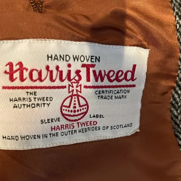 MENS GREY WOOL LONG JACKET - Picture 4 of 9